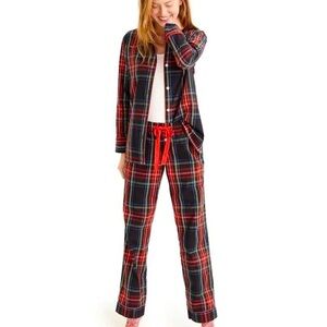J. Crew women’s plaid pajama set